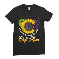 Cleft Palate Lip Mom Fun Strong Awareness T Shirt Ladies Fitted T-shirt | Artistshot