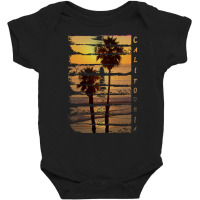 California Beach Paradise T  Shirtcalifornia Beach Vibes Summer Idea T Baby Bodysuit | Artistshot