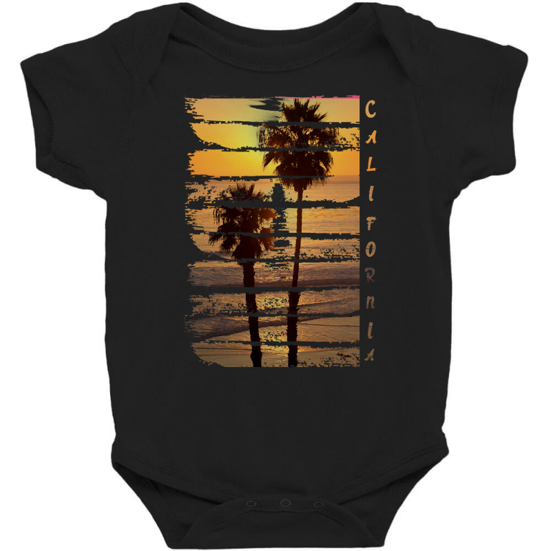 California Beach Paradise T  Shirtcalifornia Beach Vibes Summer Idea T Baby Bodysuit by theaney | Artistshot