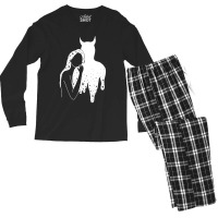 Scary Dance With The Devil Men's Long Sleeve Pajama Set | Artistshot