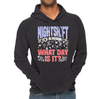 Night Shift Registered Nurse Rn Nursing Medical Professional Premium T Vintage Hoodie | Artistshot