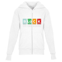 Black Periodic Table The Prime Element Black History Month Youth Zipper Hoodie | Artistshot