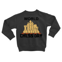 Chess Lover T  Shirt International Chess Day Toddler Sweatshirt | Artistshot