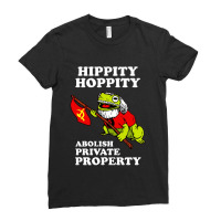 Hippity Hoppity Abolish Private Property Essential Ladies Fitted T-shirt | Artistshot