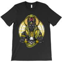 Hippie Egyptian Mythology God Anubis T-shirt | Artistshot