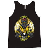 Hippie Egyptian Mythology God Anubis Tank Top | Artistshot