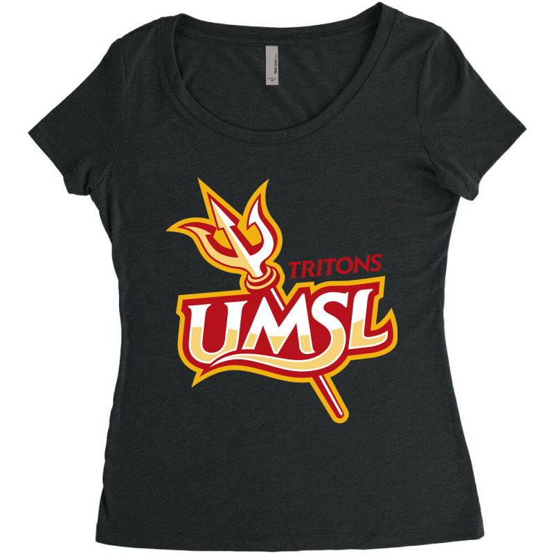 Cool,umsl,tritons Women's Triblend Scoop T-shirt by burayut | Artistshot