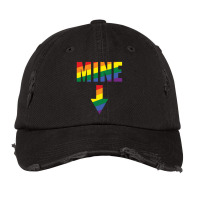 Mine Lgbt Baby Vintage Cap | Artistshot