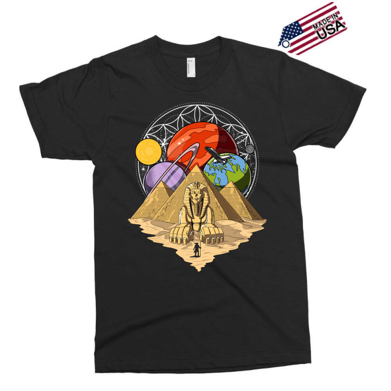 Hippie Egyptian Pyramids Sacred Geometry Exclusive T-shirt | Artistshot