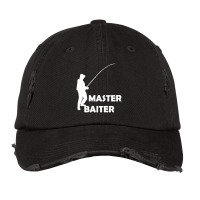 Aster Baiter Mens Rude Fishing Vintage Cap | Artistshot