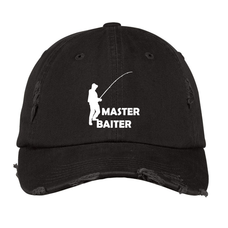 Aster Baiter Mens Rude Fishing Vintage Cap by Gretchen Minnis | Artistshot