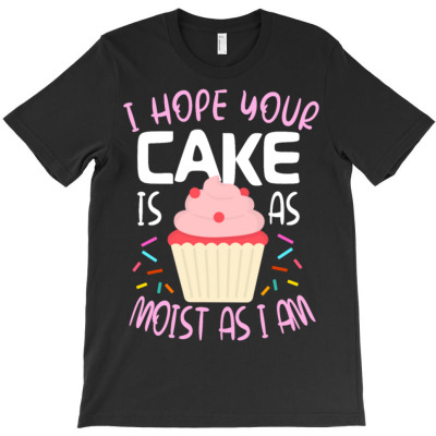 Baker Baking Cupcake T-shirt Designed By Bariteau Hannah