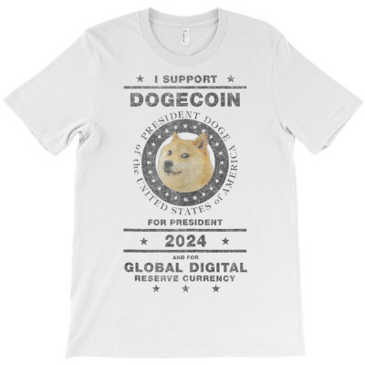Vote For Doge Altcoin T-shirt Designed By Bariteau Hannah