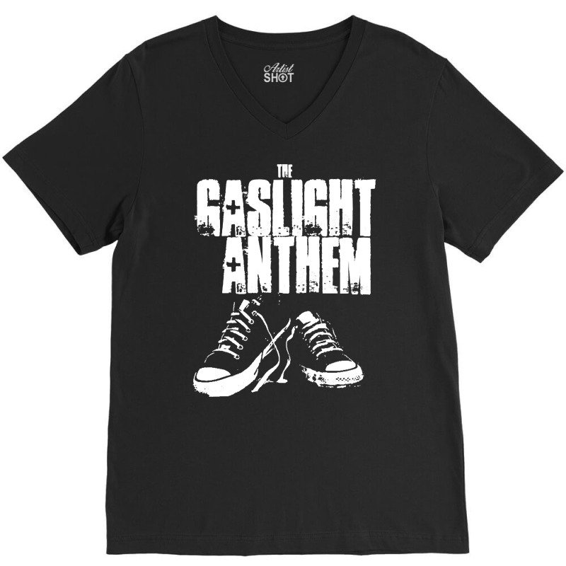 The Gaslight Anthem, The Gaslight, Anthem, The Gaslight Anthem Art, Th V-neck Tee | Artistshot