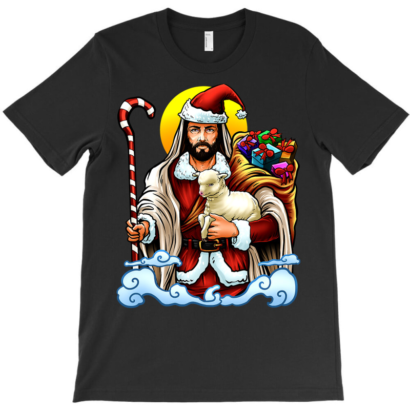 Christian Santa Jesus Christmas Christian Savior Nativity Toy Holiday  T-Shirt by golferu | Artistshot