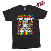 Its Not A Disability Different Ability Autism Raccoon Exclusive T-shirt | Artistshot