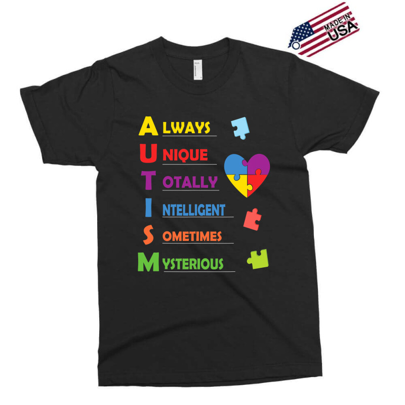 Inspiring And Colorful Autism Acronym Asd Awareness Exclusive T-shirt by BrennleyBrown | Artistshot