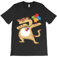 Kitty Puzzle Piece Autism Awareness T-shirt | Artistshot