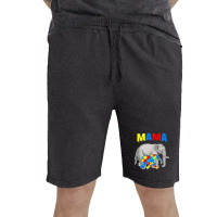 Mama Elephant Autism Awareness Vintage Short | Artistshot