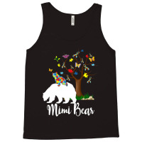 Mimi Bear Autism Awareness Love Support Tank Top | Artistshot