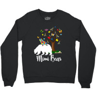 Mimi Bear Autism Awareness Love Support Crewneck Sweatshirt | Artistshot