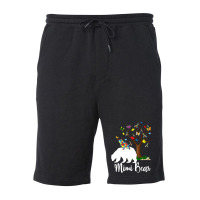 Mimi Bear Autism Awareness Love Support Fleece Short | Artistshot