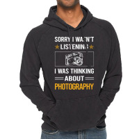 Photography T  Shirt Funny Listening Photography Photographer Camera T Vintage Hoodie | Artistshot