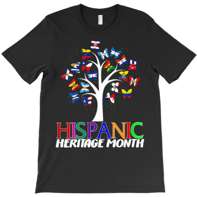 National Hispanic Heritage Month T-shirt Designed By Bariteau Hannah