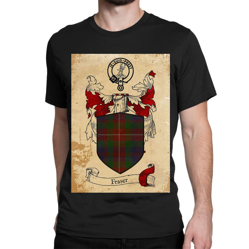 Clan Fraser Classic T-shirt by PantsArts | Artistshot