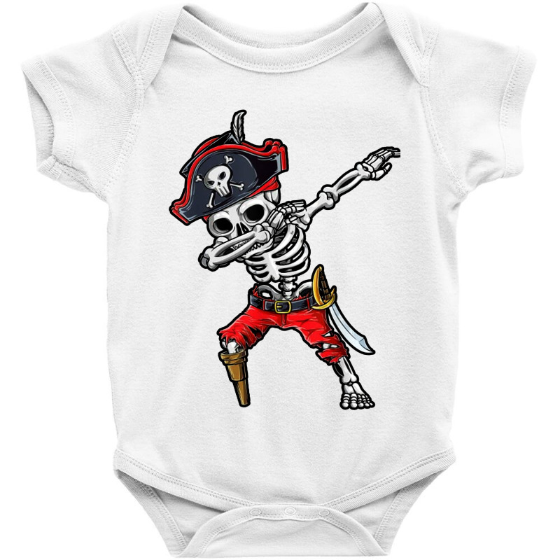 Skeleton Pirate Baby Bodysuit | Artistshot