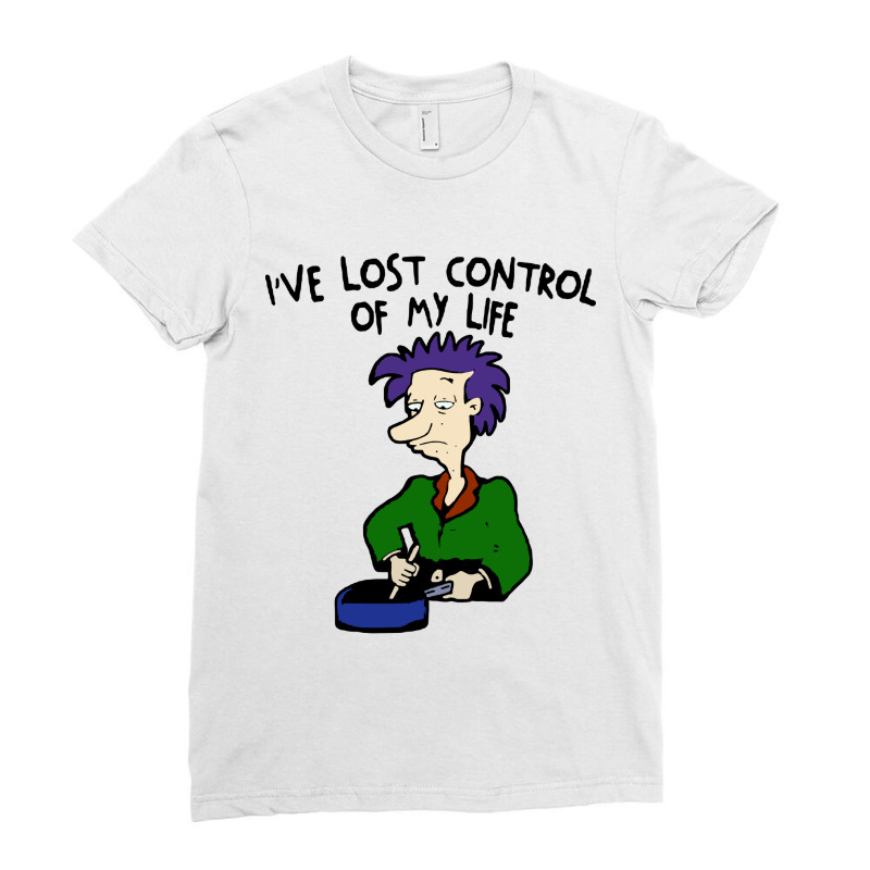 Ive Lost Control Of My Life Ladies Fitted T-Shirt by Hot Trends | Artistshot