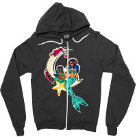 Jasmine Moon Zipper Hoodie | Artistshot