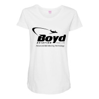 Boyd Aviation Maternity Scoop Neck T-shirt | Artistshot