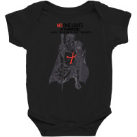 No One Loves A Warrior, Crusader Jesus Cross Knight Templar T Shirt Baby Bodysuit | Artistshot