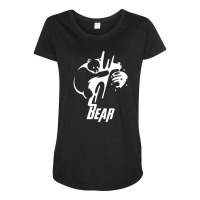 Bear Maternity Scoop Neck T-shirt | Artistshot