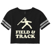 Vintage Track & Field Throwing Coach Javelin Shot Put Discus T Shirt Scorecard Crop Tee | Artistshot