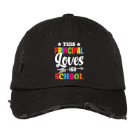 This Principal Loves Her School Head Teacher 1st Day School T Shirt Vintage Cap | Artistshot