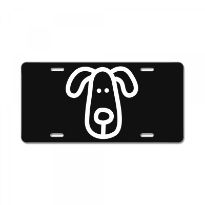 Dog (2) License Plate Designed By Ujang Atkinson