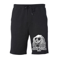 Dogs Are Cool But Cocker Spaniels Rule Funny T Shirt Fleece Short | Artistshot