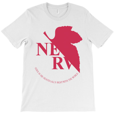 Nerv -evangelion T-shirt Designed By Wizarts