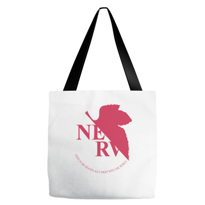 Nerv -evangelion Tote Bags Designed By Wizarts