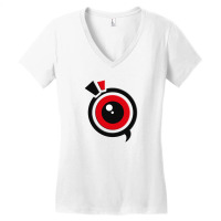 Bird Eye Women's V-neck T-shirt | Artistshot