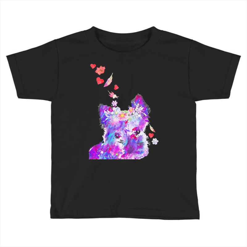 Dog T  Shirt Yorkshire Terrier Peeking Toddler T-shirt by theaney | Artistshot