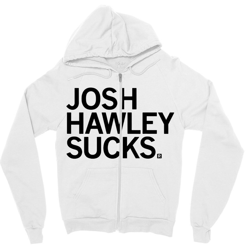 Josh Hawley Run Free Funny Hawley Running Zipper Hoodie by Ngecrit | Artistshot