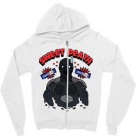 Almonds Of Death Zipper Hoodie | Artistshot