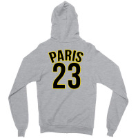 Paris 23 Zipper Hoodie | Artistshot