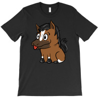 Funny Horse Cute Cartoon T-shirt | Artistshot