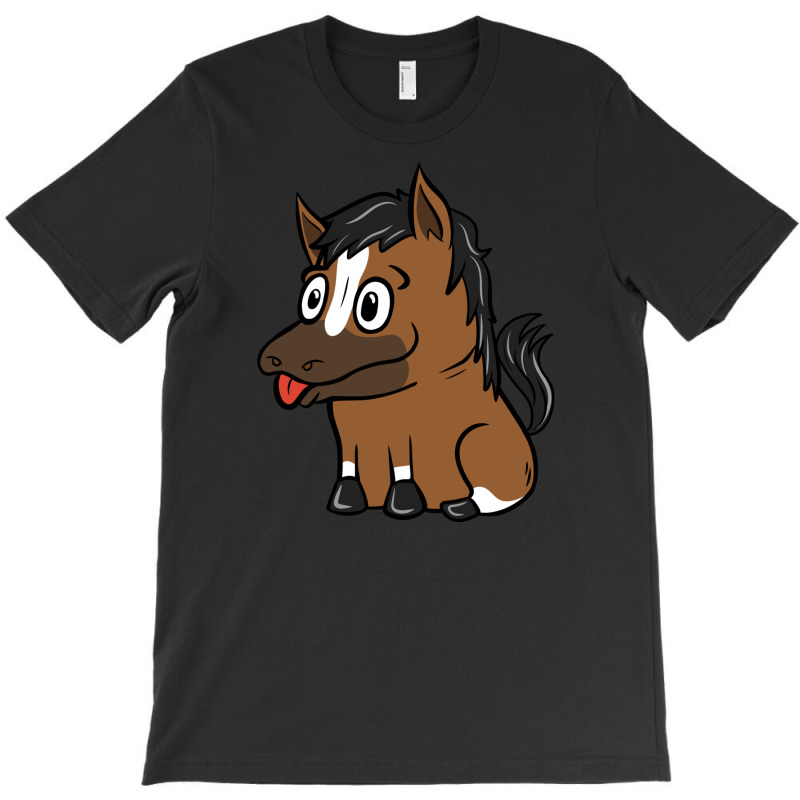 Funny Horse Cute Cartoon T-shirt | Artistshot