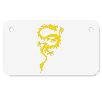 Chinese Dragon Cool Oriental Asian Kung Fu Motorcycle License Plate | Artistshot