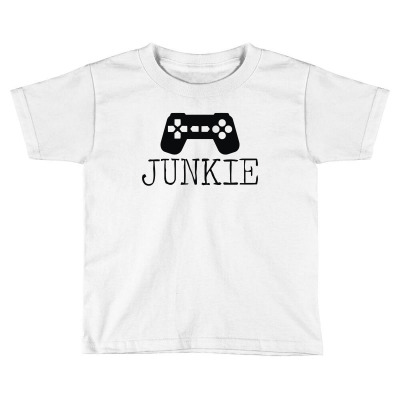 Junkie Gamer Toddler T-shirt Designed By Shigit Store